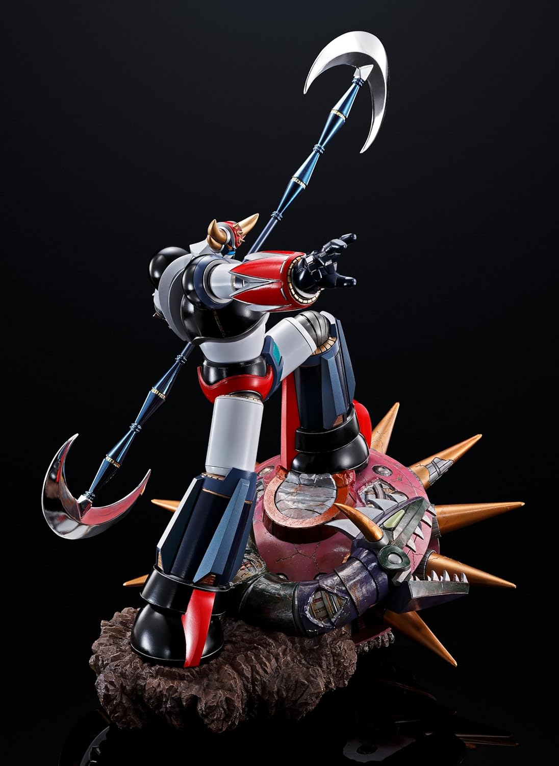 Figuarts Zero Touche Métallique UFO Robo Glendazer, Approx. 11.8 inches (300 mm), PVC & ABS, Pre-painted Complete Figure