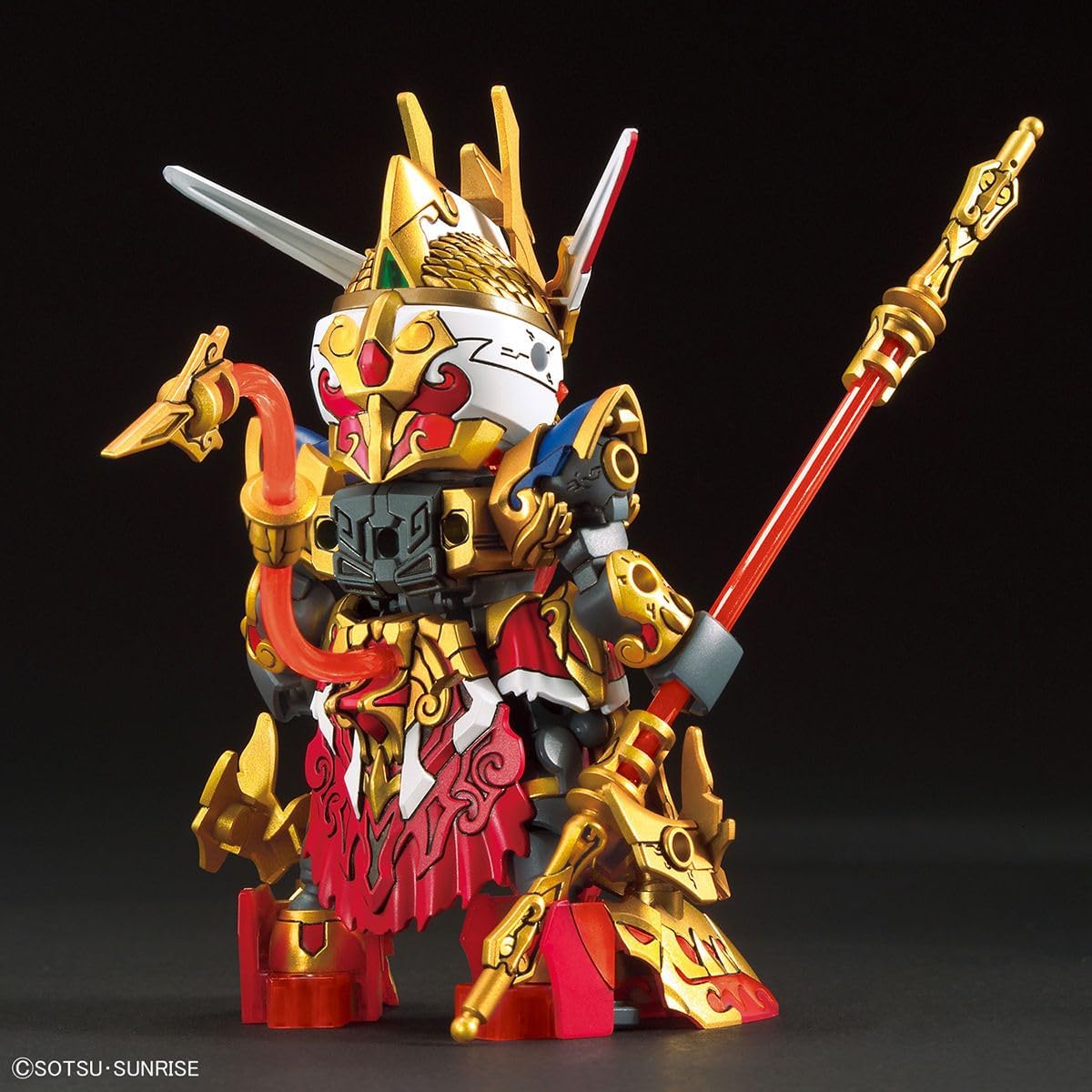 Bandai Spirits SDW Heroes Goku Impulse Gundam Color Coded Plastic Model