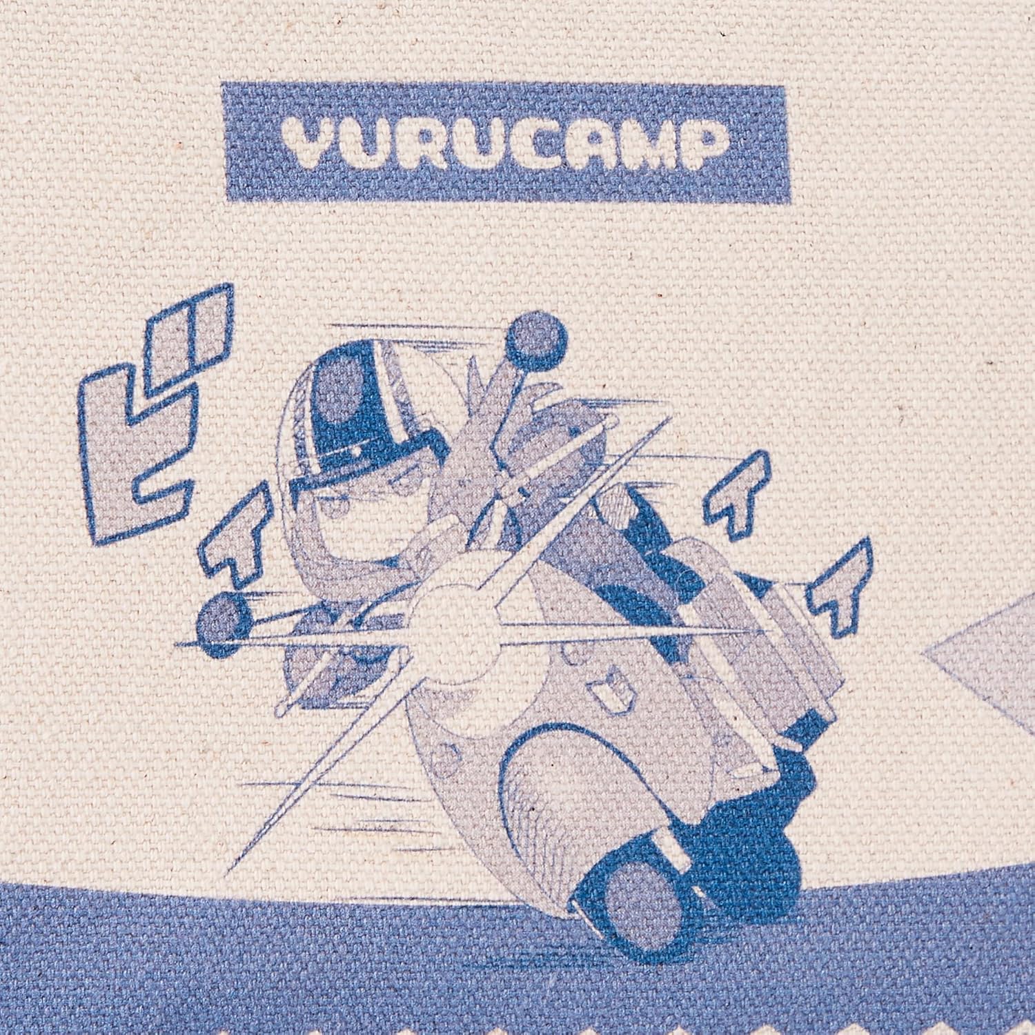 License Agent Yurucamp Flat Pouch Design 03 (Shima Rin/B)