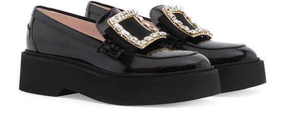 ROGER VIVIER Viv rangers ハイソール ラインストーン ローファー - Image 3