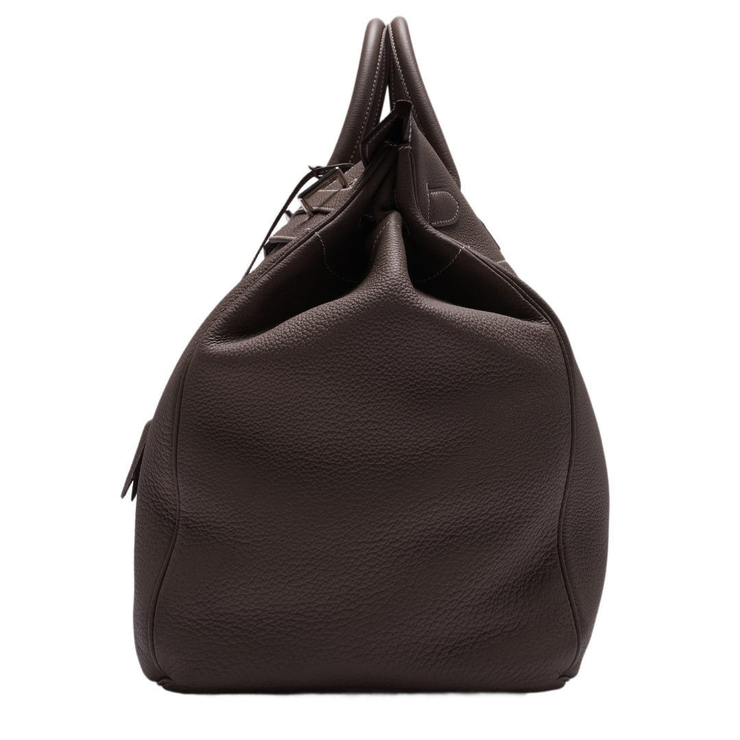 HERMÈS 'ETOUPE' TOGO LEATHER HAC 40 BIRKIN 2025