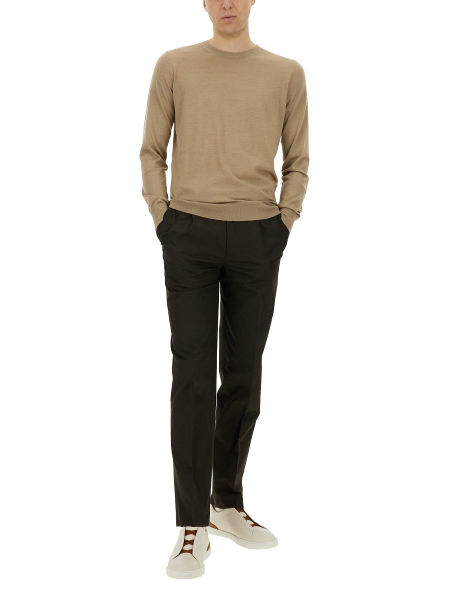 Zegna ゼンナカシミアとシルクセーター - Image 3