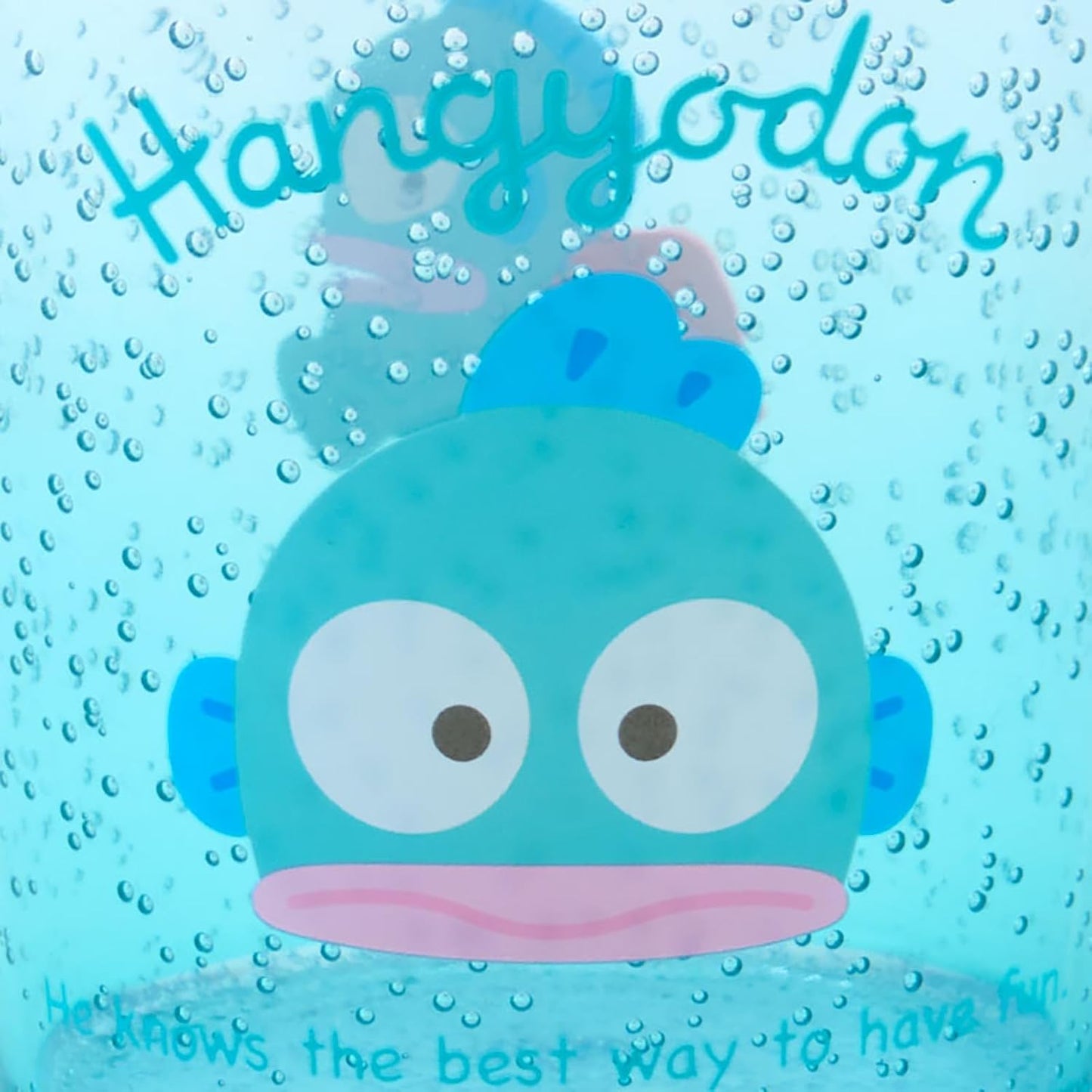 Sanrio 176095 Clear Tumbler, Hangyodon, AS Resin, Tableware, Cup, Capacity: Approx. 10.1 fl oz (300 ml)