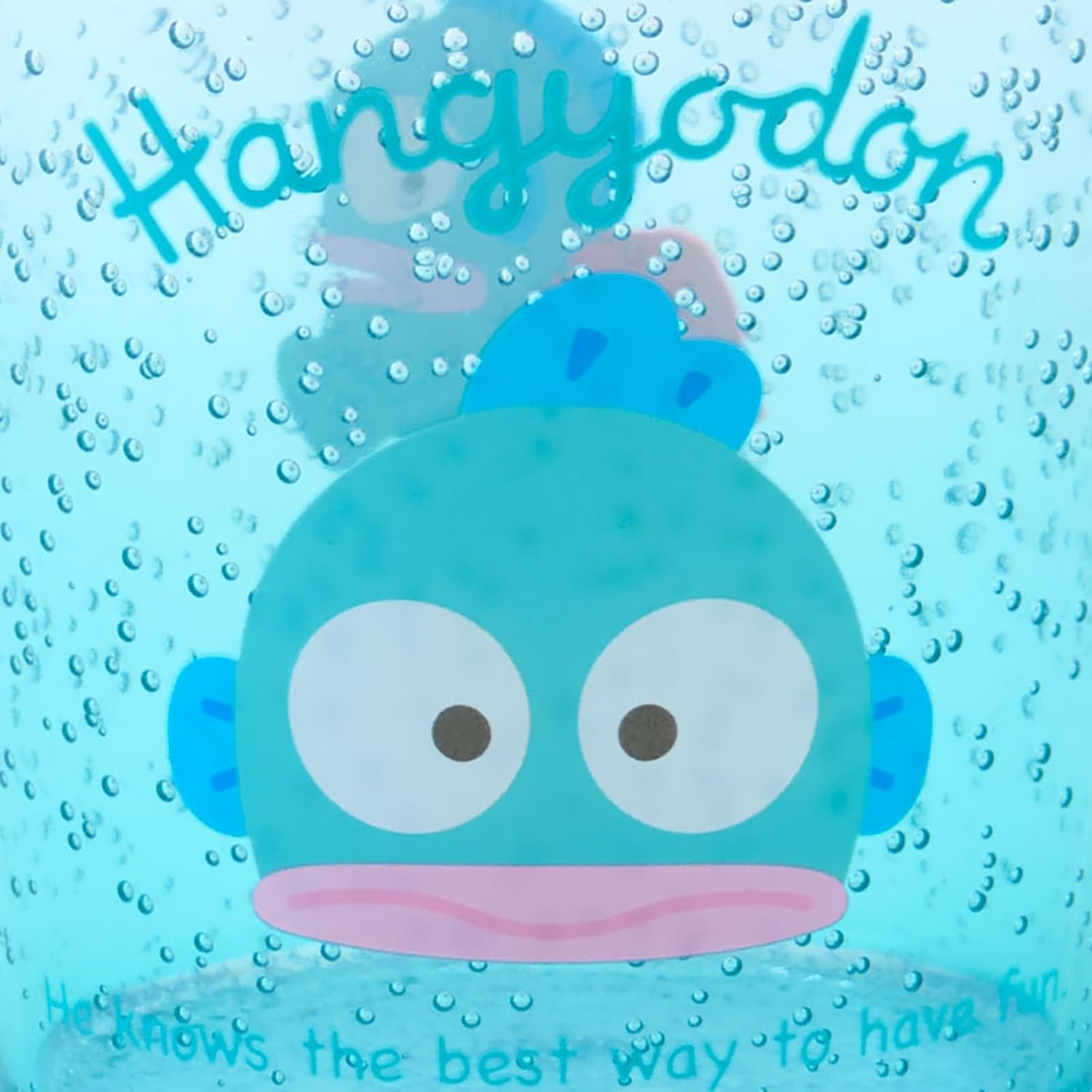 Sanrio 176095 Clear Tumbler, Hangyodon, AS Resin, Tableware, Cup, Capacity: Approx. 10.1 fl oz (300 ml)