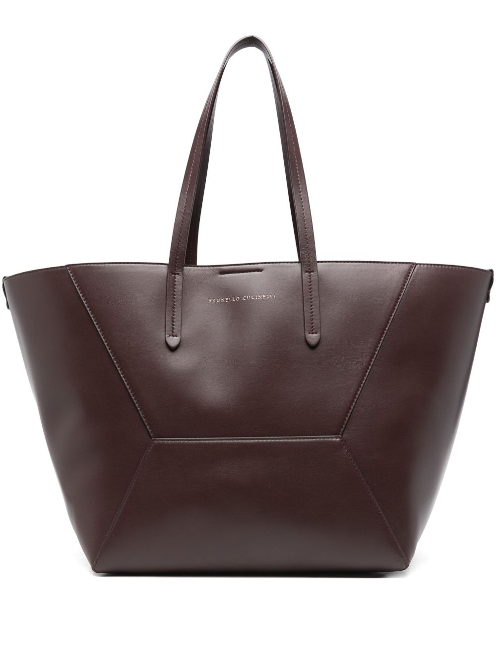 Brunello Cucinelli DCデュオレザートートバッグ - Image 3