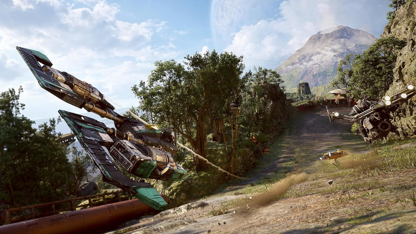 スター・ウォーズ：ギャラクティック・レーサー™ コレクターズエディション -PS5 【特典】デラックスエディション、ランドスピーダーモデル、パイロットパッチ、ケスターバナー、アートブック、スチールケース 同梱 & 【早期特典】リパルサークラフト用の先行予約特典限定リバリー、 マルチプレイヤーモード専用の先行予約特典プレイヤーバナー 同梱