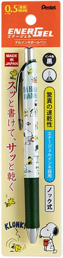 Sanrio Snoopy Gel Ink Ballpoint Pen EnerGel 790257