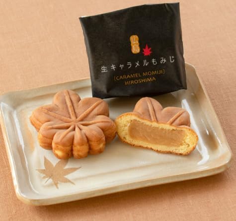 Kagetsudo Raw Caramel Momiji, Hiroshima Limited Souvenir, Momiji Manju Hiroshima Mika