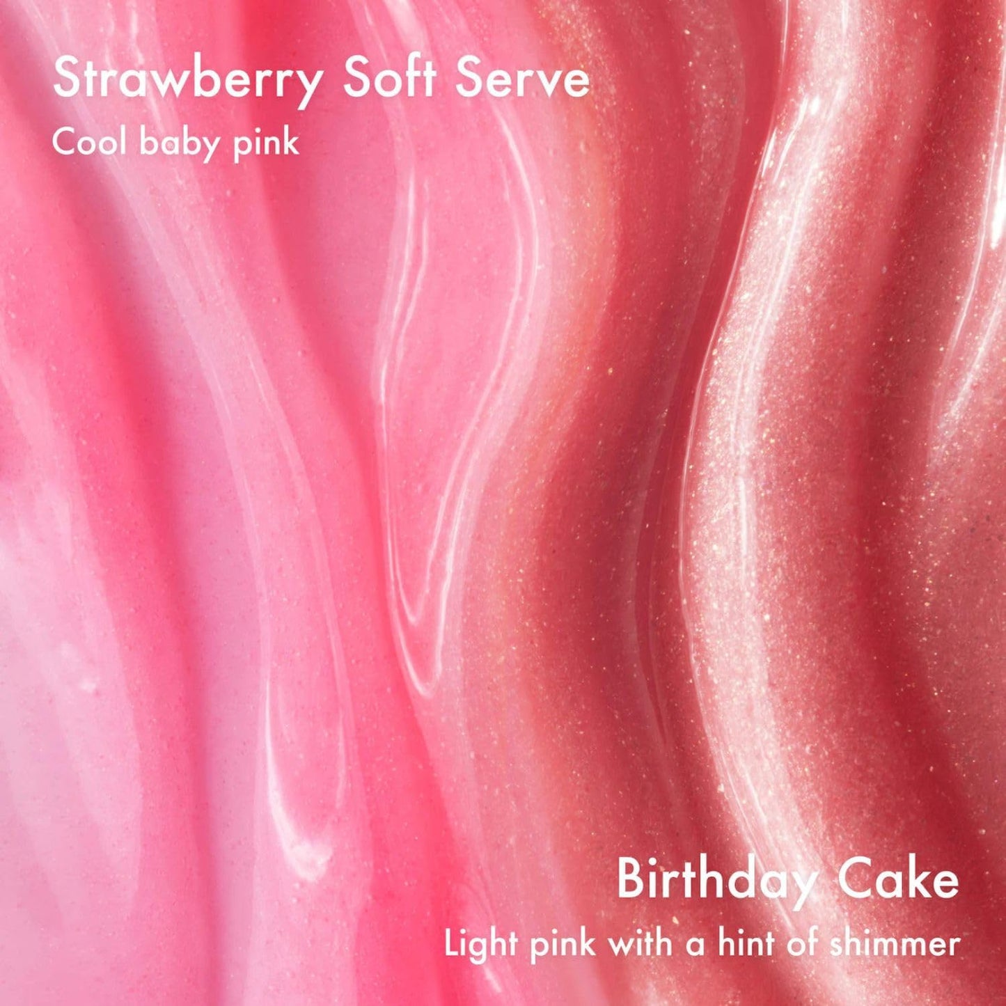Summer Fridays Lip Butter Balm Sweet Pink Duo - Conditioning Tinted Lip Balm + Overnight Mask for Instant Shine + Color - With Hydrating Shea Butter - Strawberry Soft Serve + Birthday Cake (2 Count)