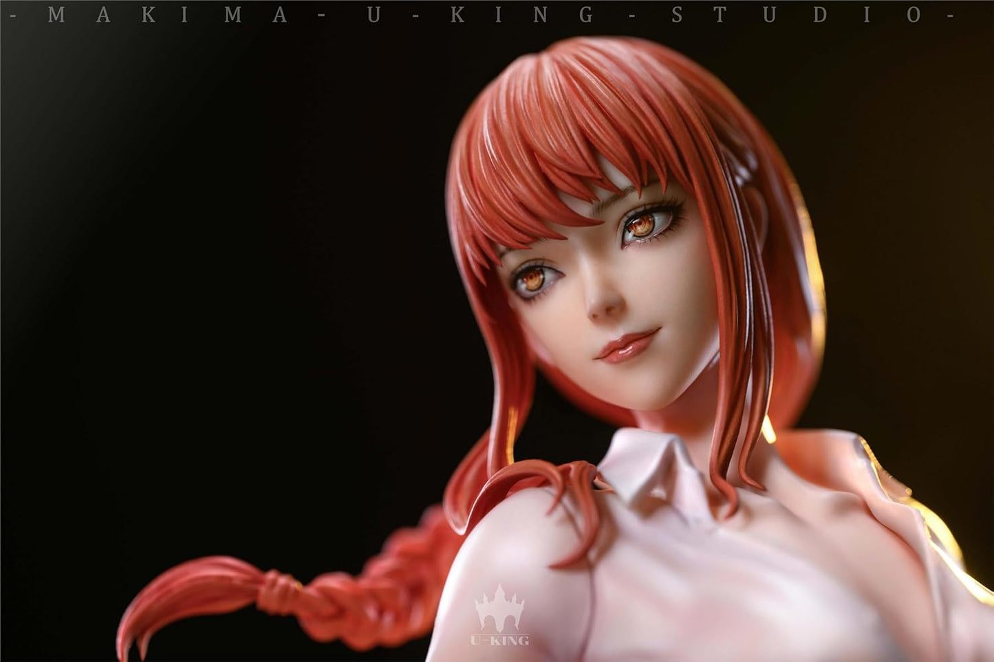 Chainsawman Makima Figure, Ver., 1/4 Scale, Painted and Finished Product, Garage Kit, U.K.S Limited Sale, Statue (Deluxe Version) [Parallel Import]