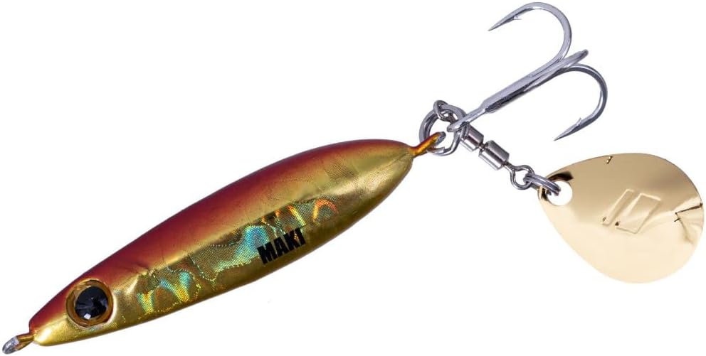Major Craft Lure, Makijig, Micro Light Game Dedicated Blades, 0.1 oz (3 g), 0.2 oz (5 g), 0.3 oz (7 g), 0.4 oz (10 g), 0.5 oz (15 g)