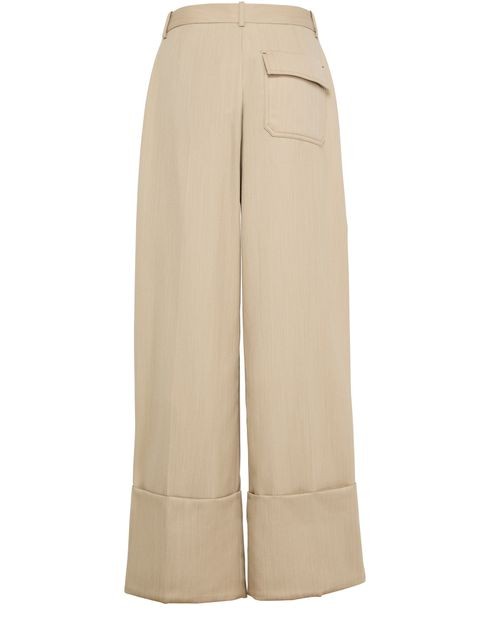 VICTORIA BECKHAM ワイドレッグ ターンアップ パンツ - Image 3