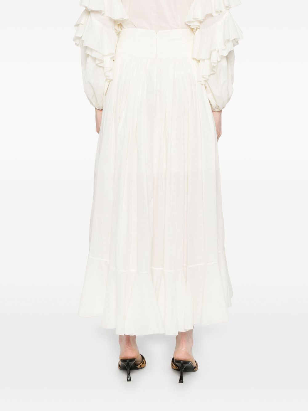 Zimmermann ZIMMERMANN ACACIA COTTON MAXIスカート - Image 3