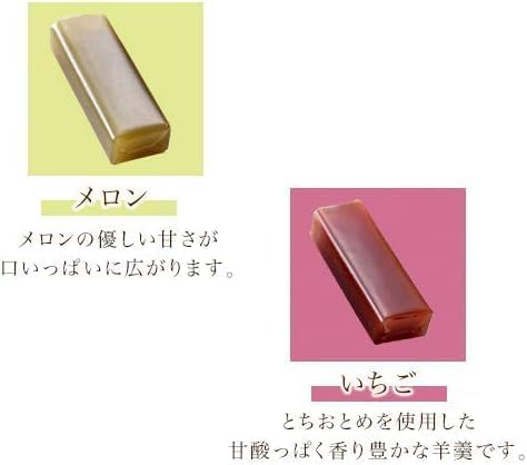 Ginza Senbikiya Ginza Fruit Yokan 6 pieces, Gift card included, Official wrapping, Official carry bag included, Gift