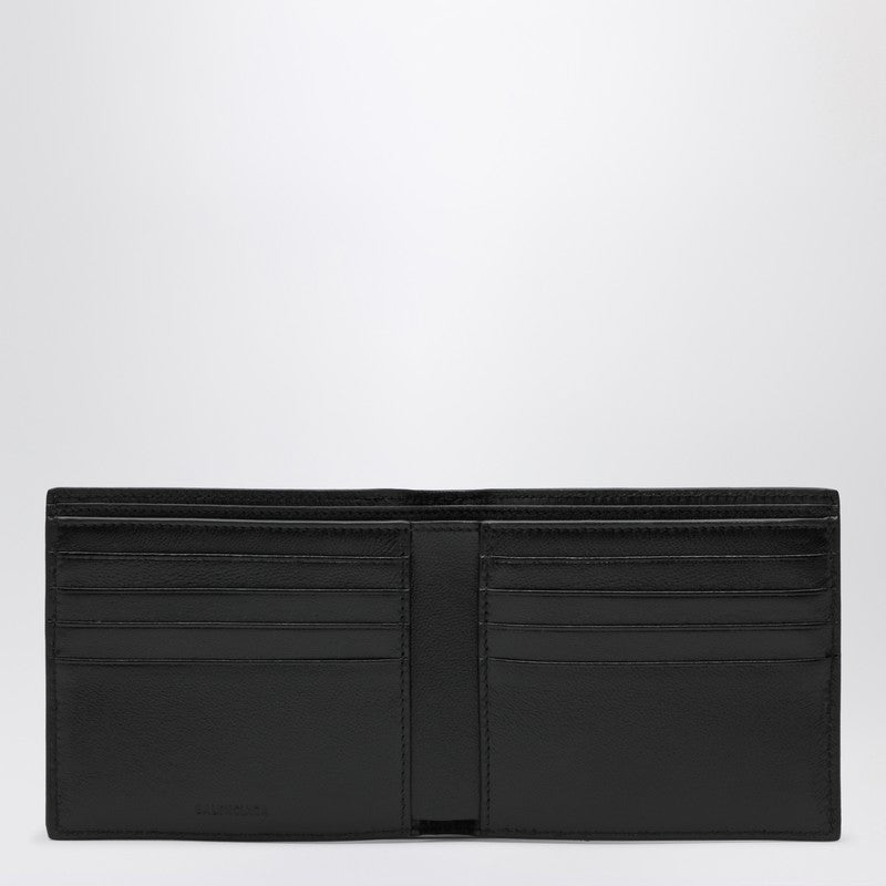 Balenciaga Balenciaga Black Square Foldable Cash Wallet - Image 3