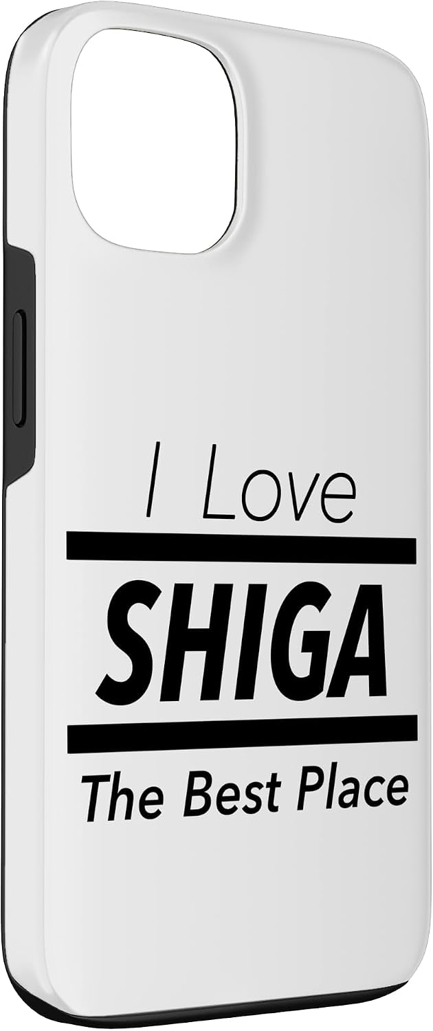 アイラブ・SHIGA 滋賀（I Love）JIMO-T【47都道府県】JIMO-T ジモティ プレゼント お土産 面白い スマホケース iPhone 13 用