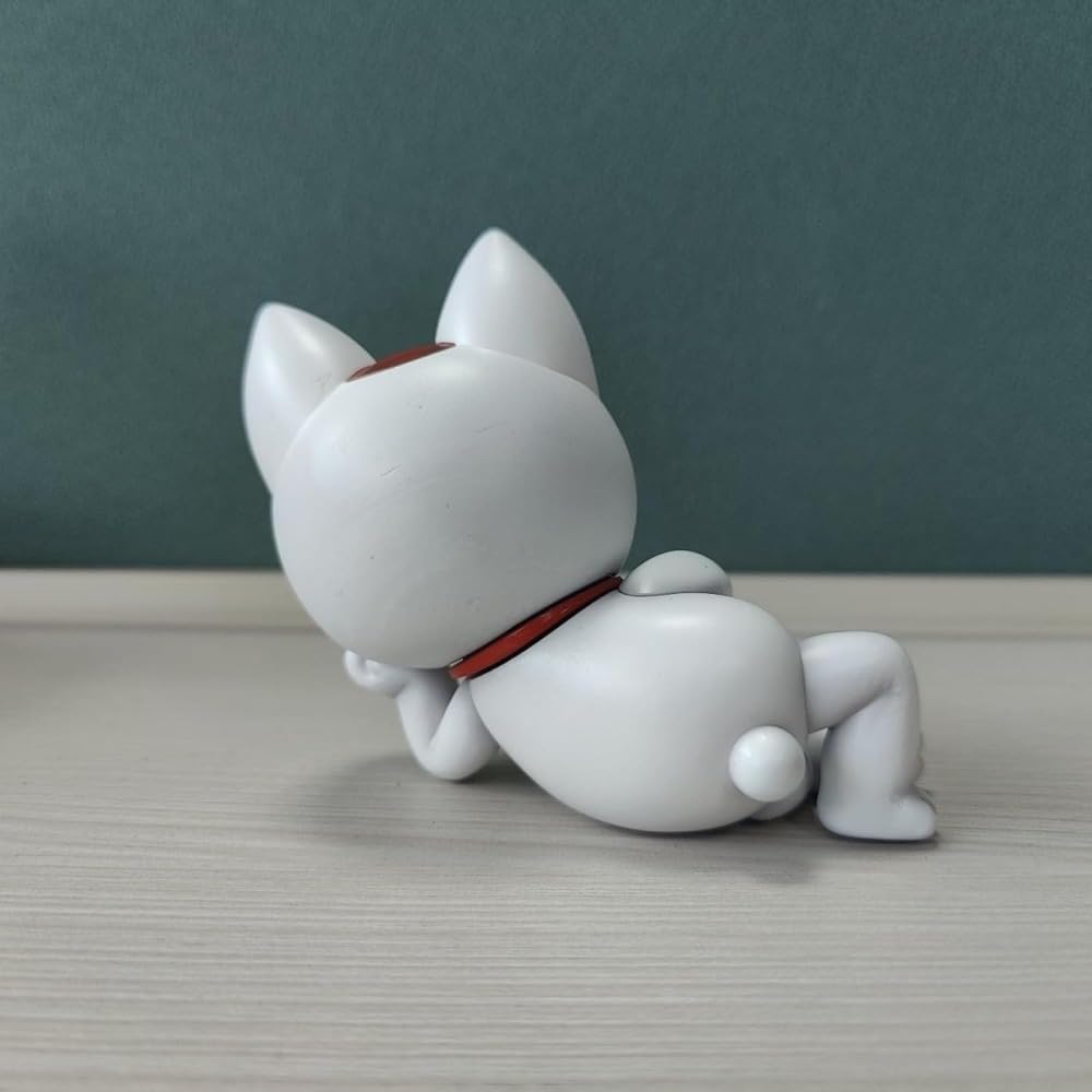 GoldixStore Turbo Bava Figure Maneki Neko Fashion PVC Cute Painted Finished Product Display Figurine Desktop Decoration Popular Anime Decoration Cute Moe Product Collection Birthday Gift