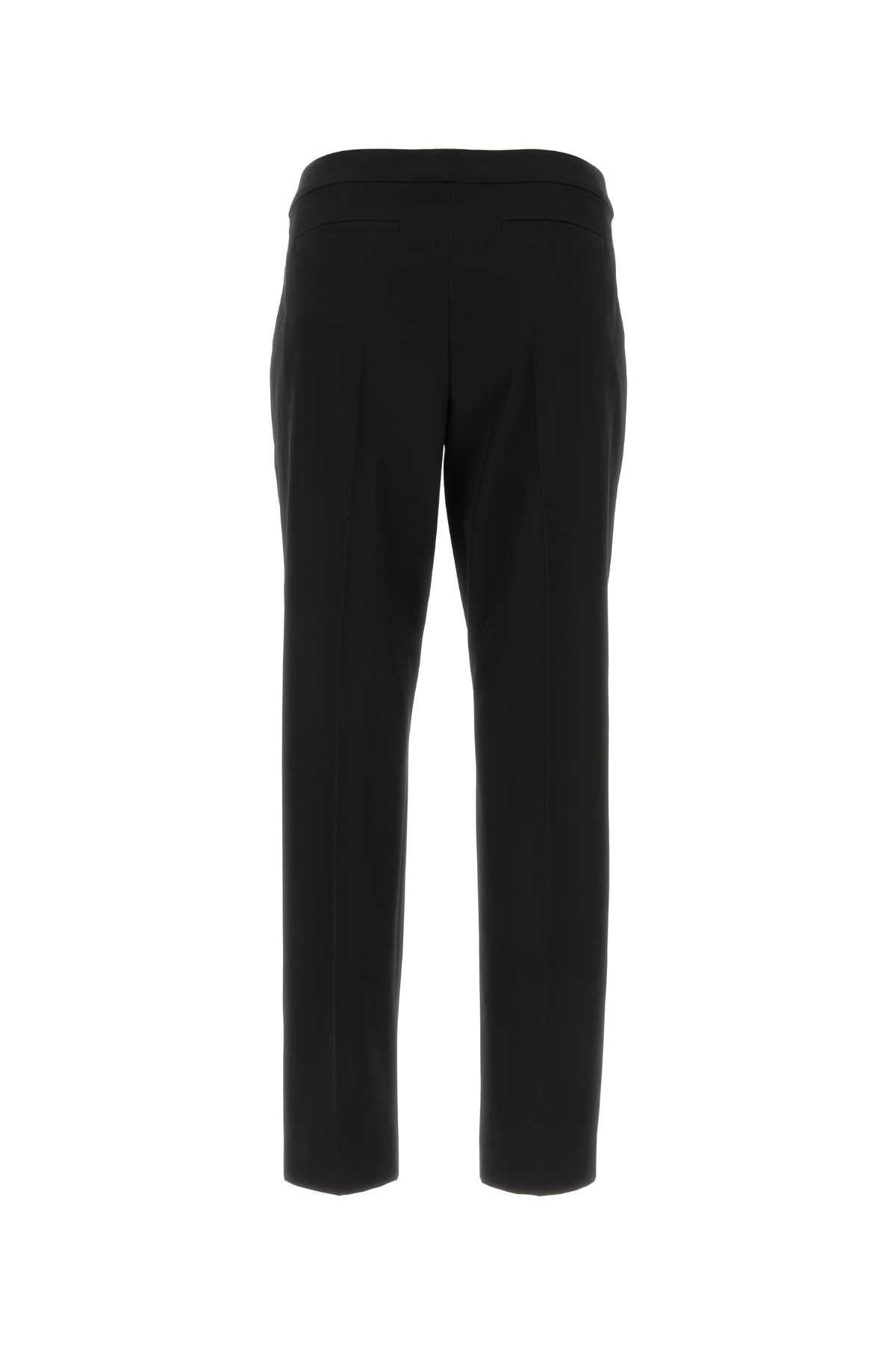 Monot DRIES VAN NOTEN BLACK TWILL POUMAS PANT - Image 3
