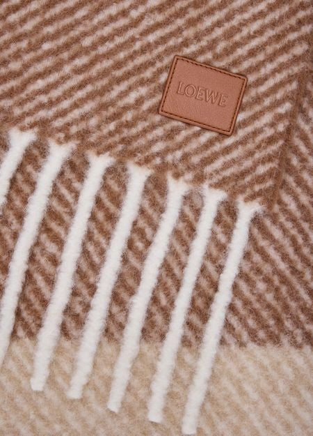 LOEWE Scarf in alpaca and wool - Image 3