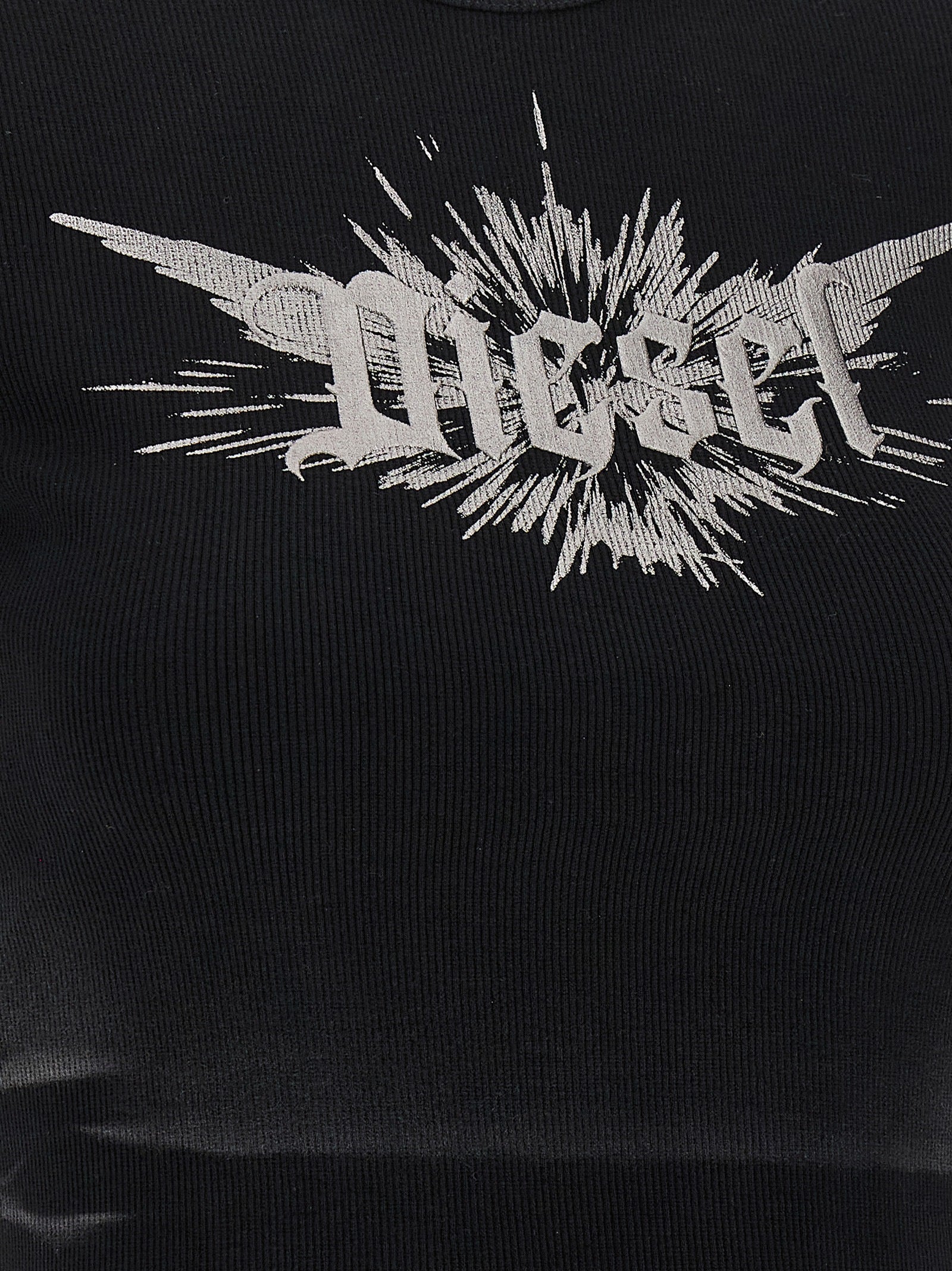 Diesel ディーゼル 'T Ele Long P2' Tシャツ - Image 3