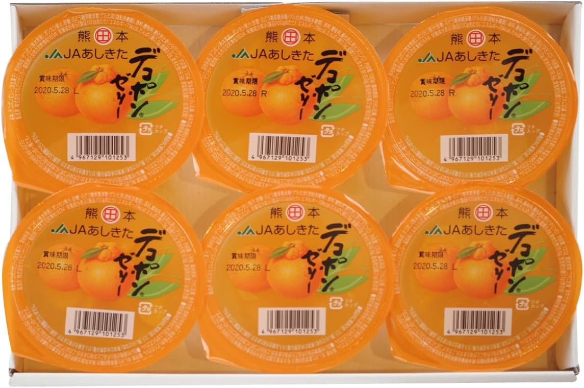 Kumamoto Decopon Jelly 4.6 oz (130 g) x 6