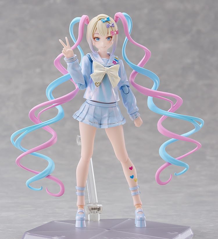 Good Smile Company Figma Needy Girl Overdose Transcendence Saikawa Tenshi-chan, Non-scale, Plastic, Pre-painted Action Figure
