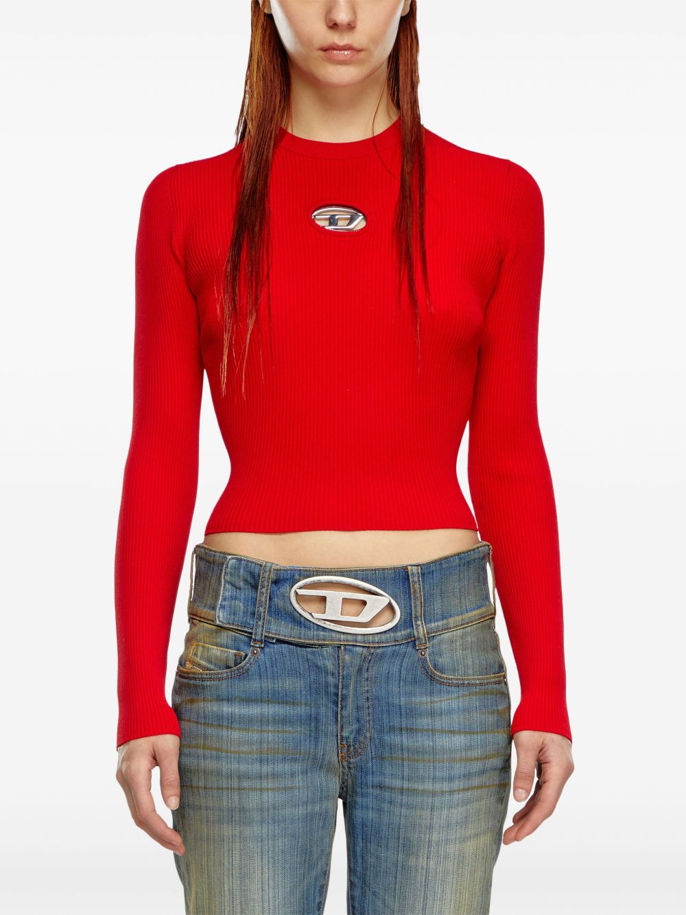 Diesel ディーゼル M ヴァラリリブ付きセーター - Image 3