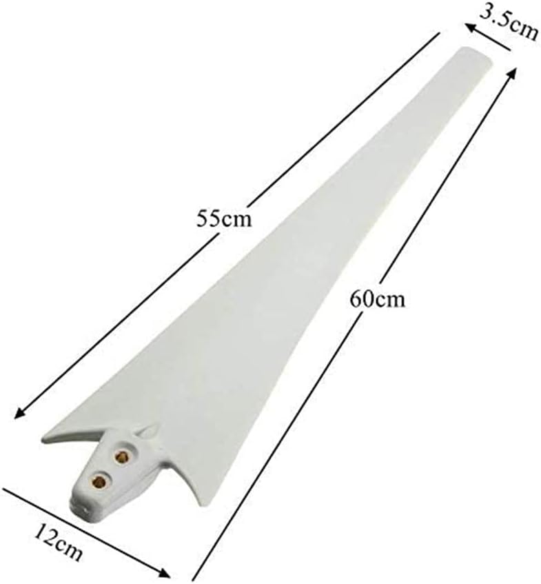 風力タービン、風力T型発電機5ブレード電源、充電コントローラー付き、12V(12V)