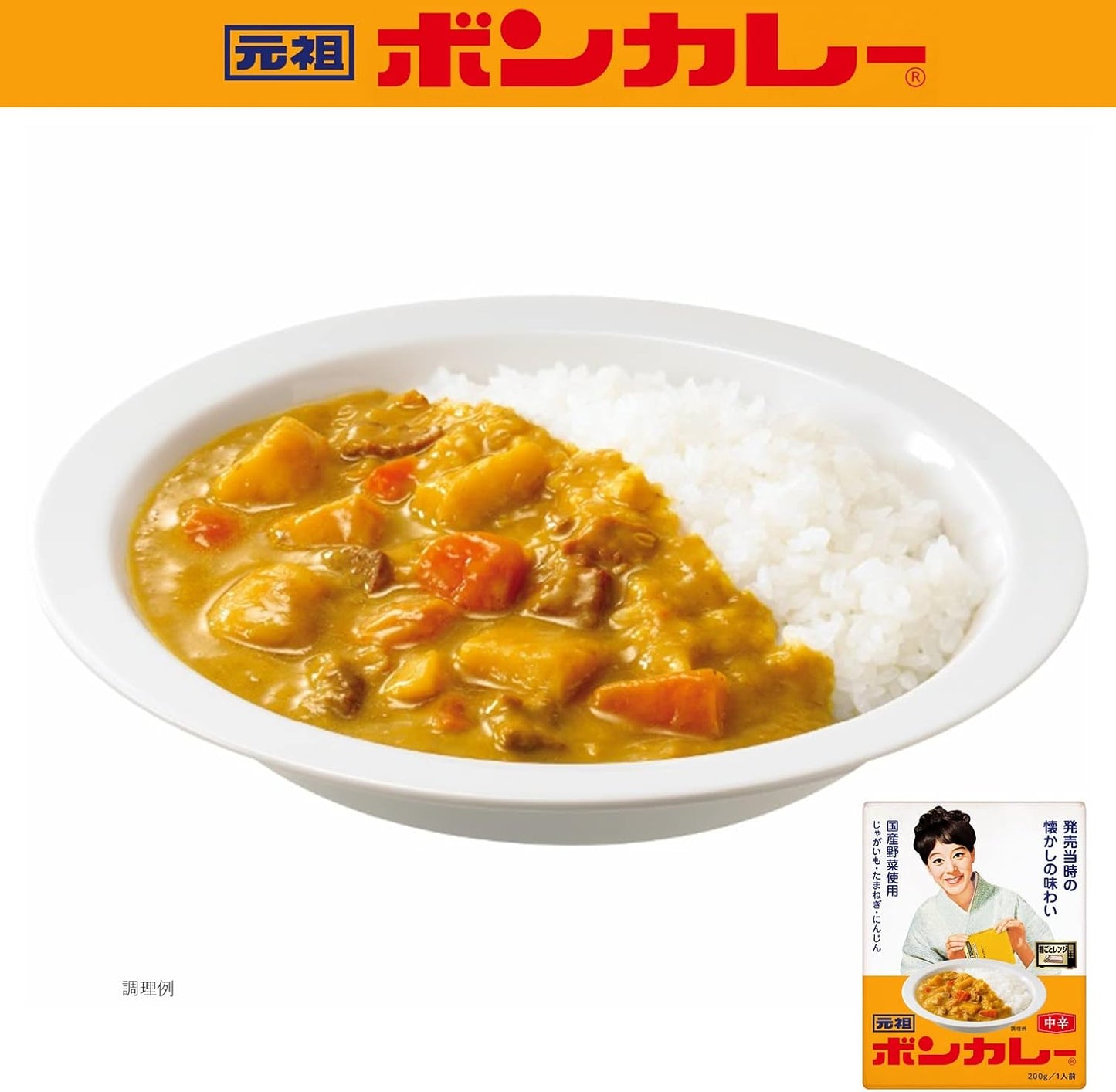 Bon Curry Otsuka Foods Genso Bon Curry, 7.1 oz (200 g) x 5, Microwave Safe