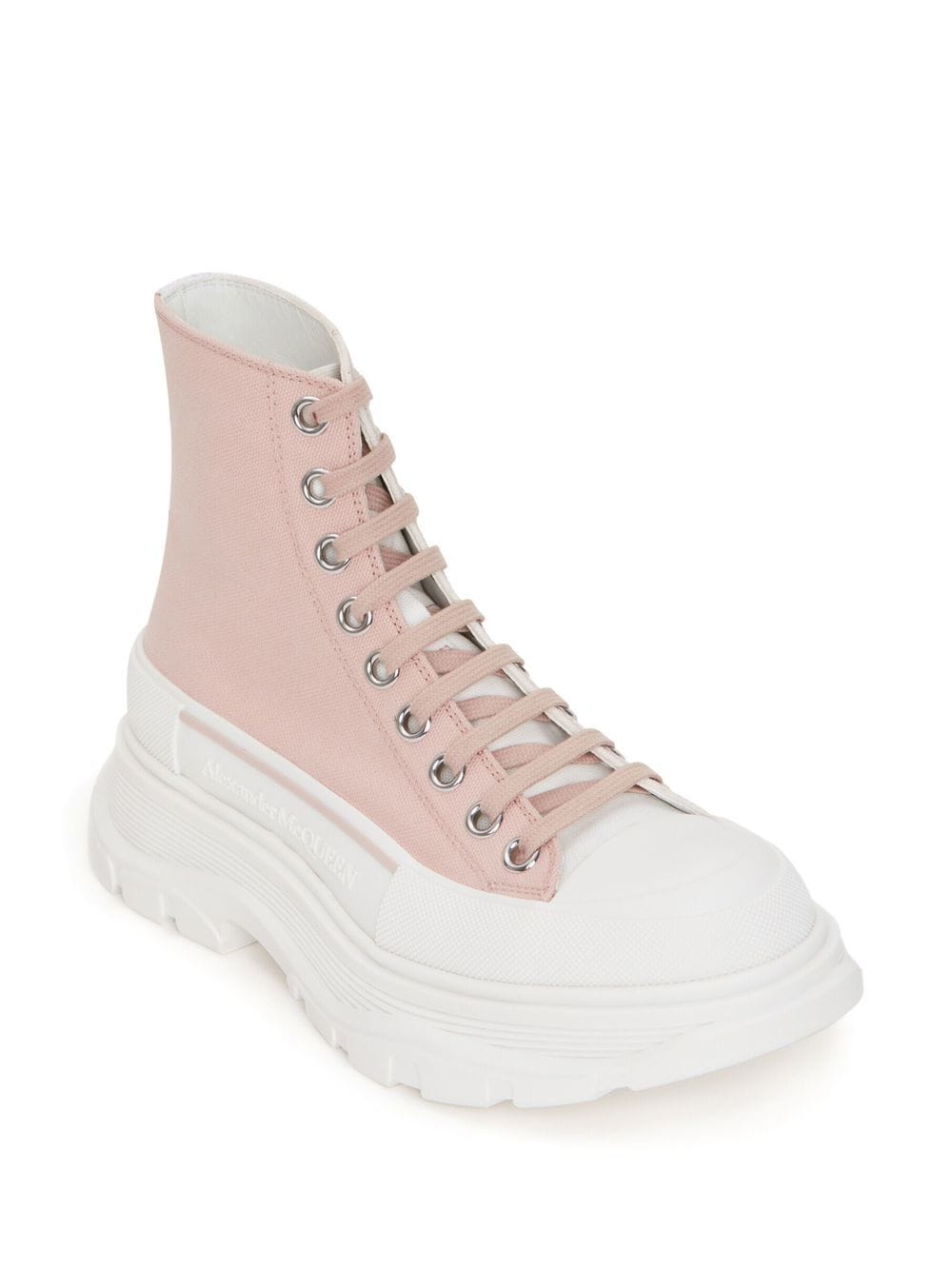 Alexander McQueen アレクサンダーMCクイーントレッドスリックアンクルブーツ - Image 3