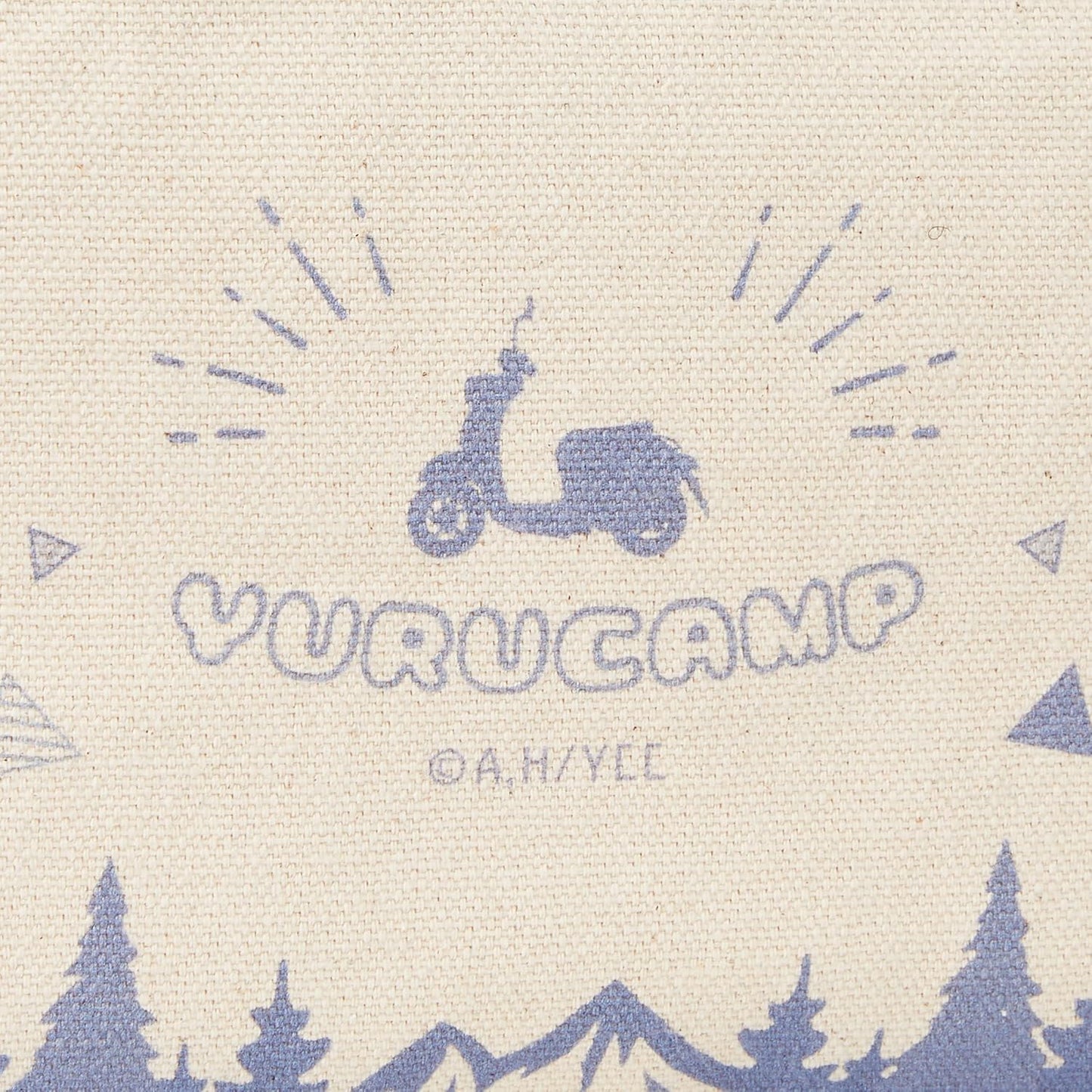 License Agent Yurucamp Flat Pouch Design 06 (Motif/A)