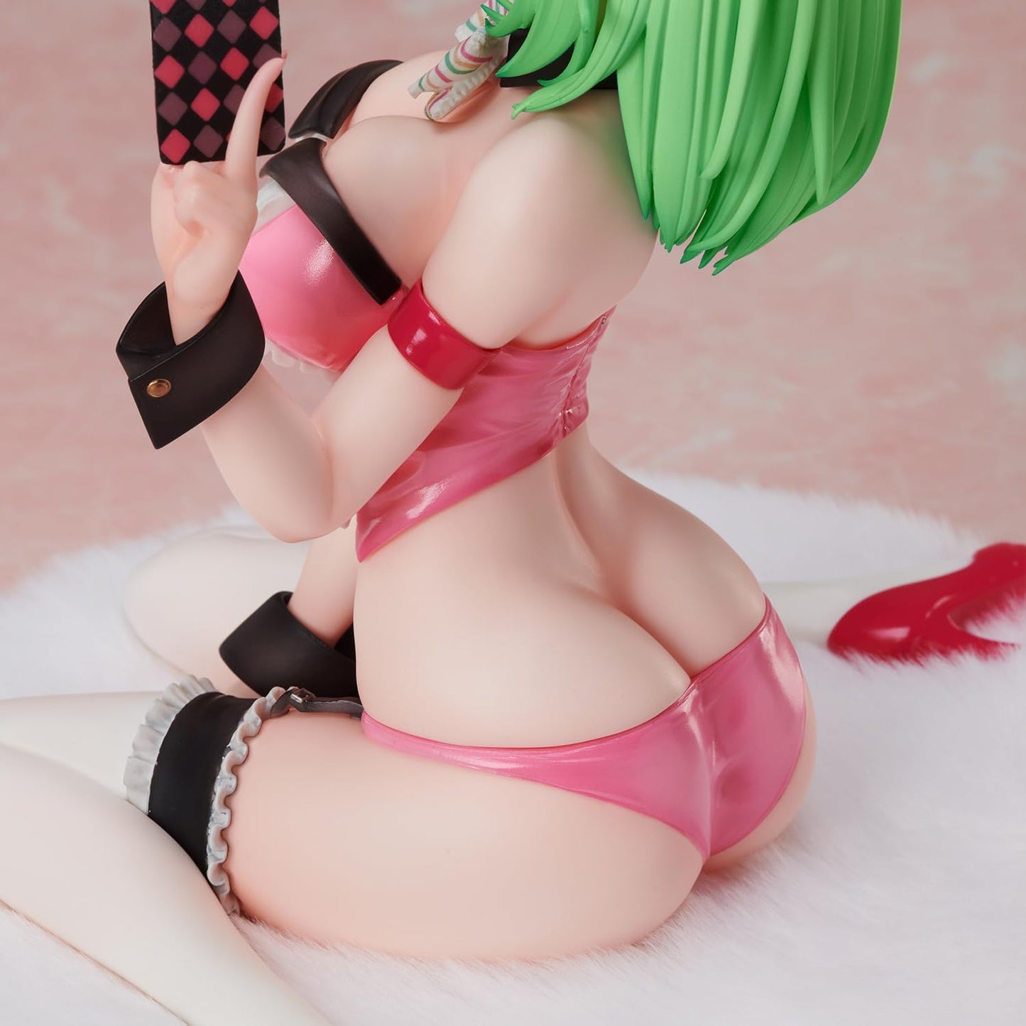 DS Mile Illustration "Pink x Bunny" Non-scale, PVC & ABS, Painted Finished Figure