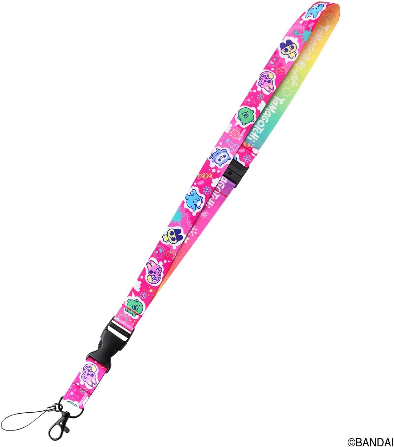 Bandai Tamagotchi Paradise Neck Strap, Pink, Ages 6 and up