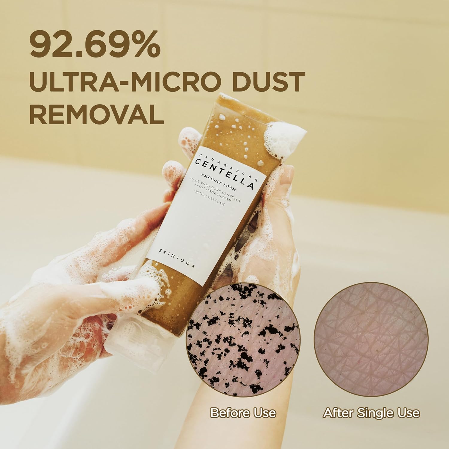 SKIN1004, マダガスカル産ツボクサ アンプルフォーム、125ml（4.22液量オンス）