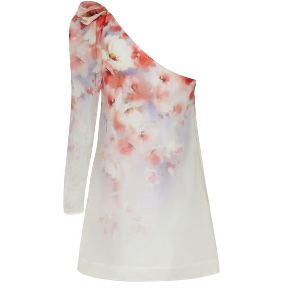 ZIMMERMANN Crush アシンメトリー ミディ丈ドレス - Image 3