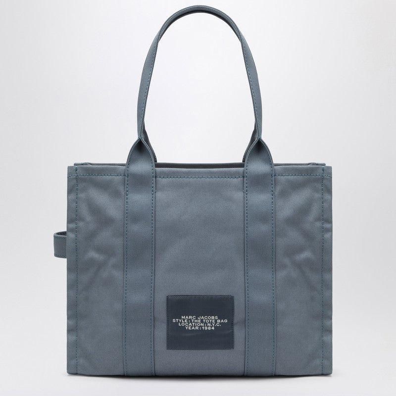 Marc マークジェイコブスラージブルーシャドウキャンバストートバッグ - Image 3