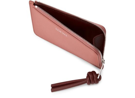 LOEWE Knot shiny nappa calfskin card and coin holder - Image 3