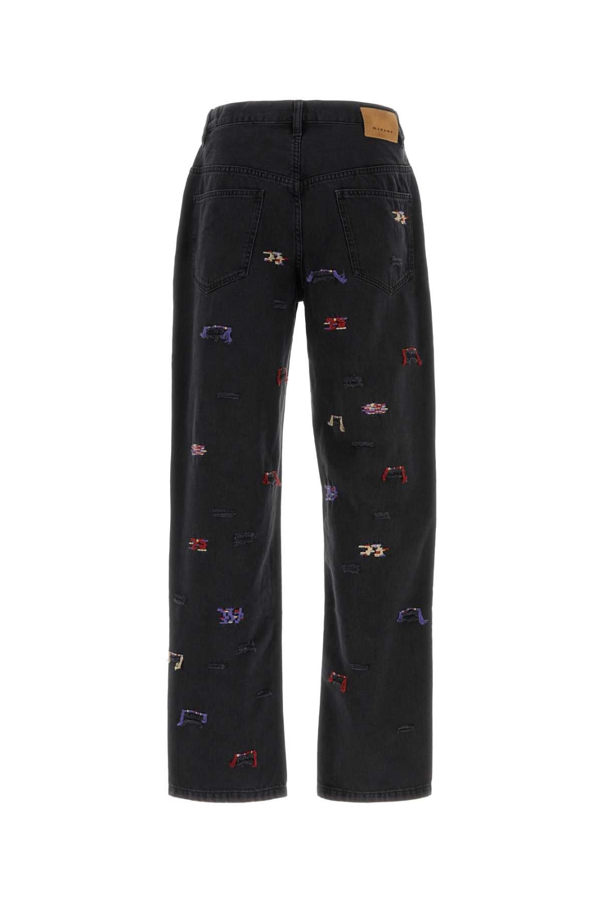 Isabel Isabel Marant Black Denim Juro Jeans - Image 3