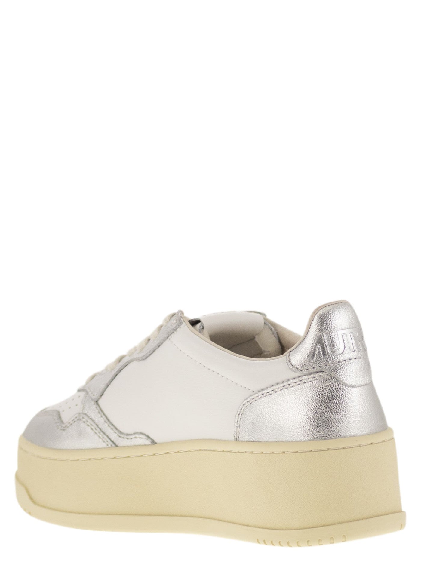 Autry Medalist Platform Leather Trainers - Image 3