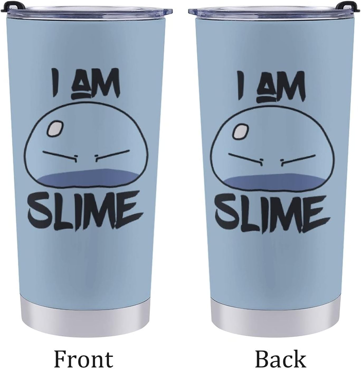Riml Rolling Mug, Coffee Cup, Convenient Store Cup with Lid, Portable, 20.3 fl oz (600 ml), Direct Drip, Stainless Steel, Straw, Character, Goods, Cold Retention, Moiiss Water Bottle, Tumbler