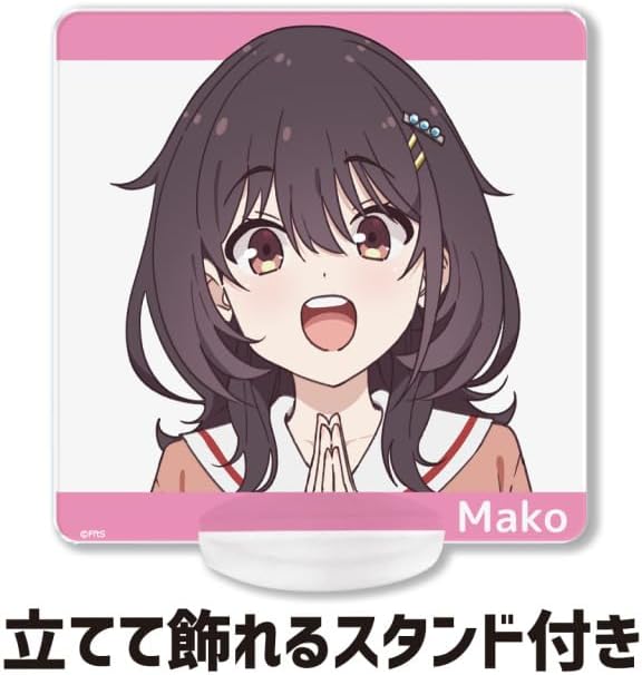 TV Anime "Days By, But Rice Uma" Acrylic Coaster (with Stand) Mako Kawaai