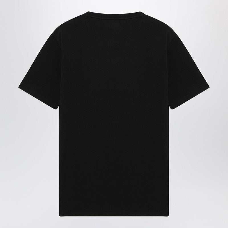 Polo ポロ ラルフローレン T シャツ ブラック コットン カスタム スリム フィット - Image 3