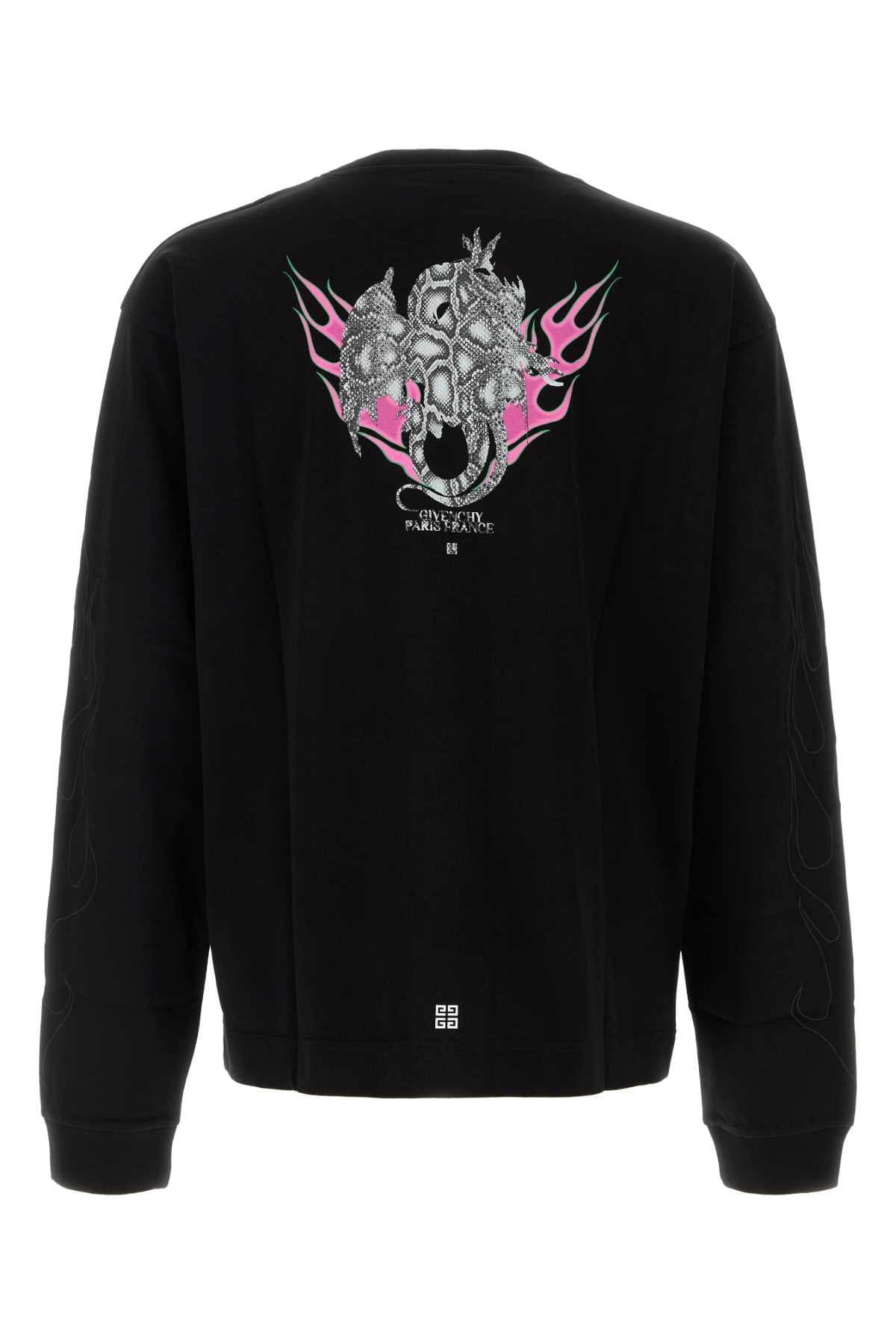 Givenchy Givenchy Black Cotton T Shirt - Image 3