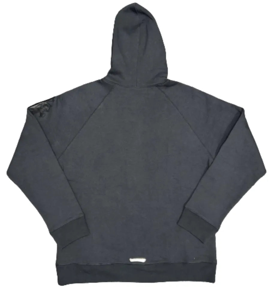 CHROME HEARTS 'TRIPLE CROSS' BLACK PAPER JAM HOODIE