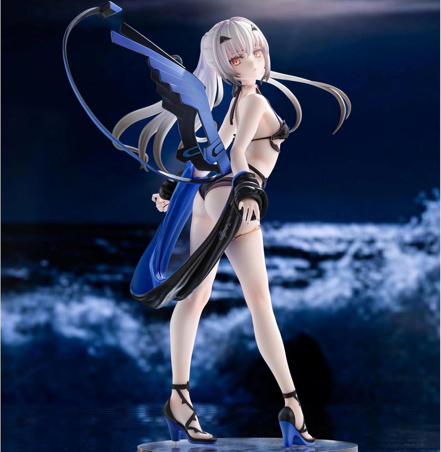 Carzsell Melusine Swimsuit Figurine 18cm Figurine PVC Statue Ornament Gift Neighborhood Goods Unofficial Merchandise