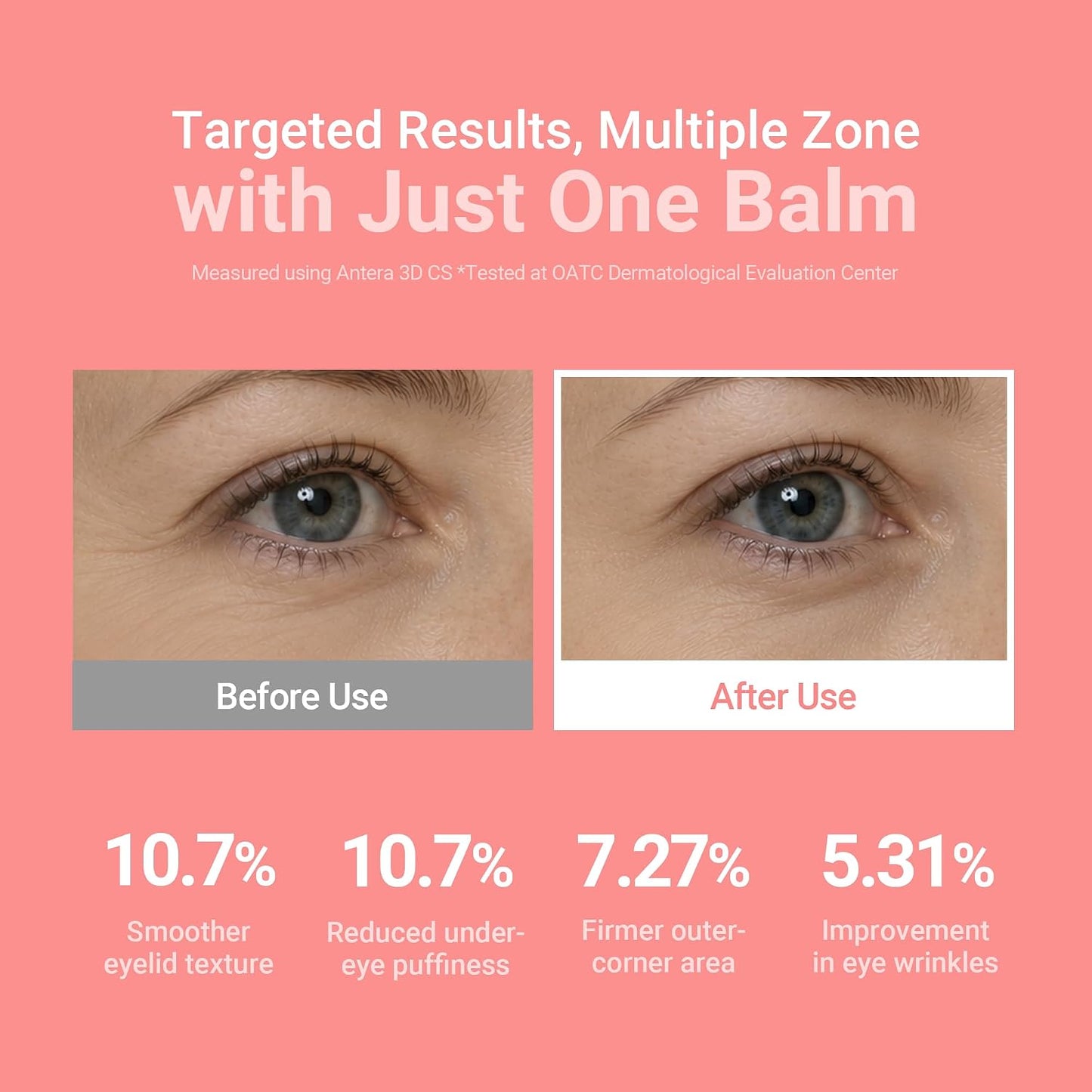 KAHI - Wrinkle Bounce Multi Balm, bálsamo hidratante todo en uno, crema para ojos, crema para el cuello, base de maquillaje y bálsamo hidratante facial en barra, edición Max Usage, 9 ml