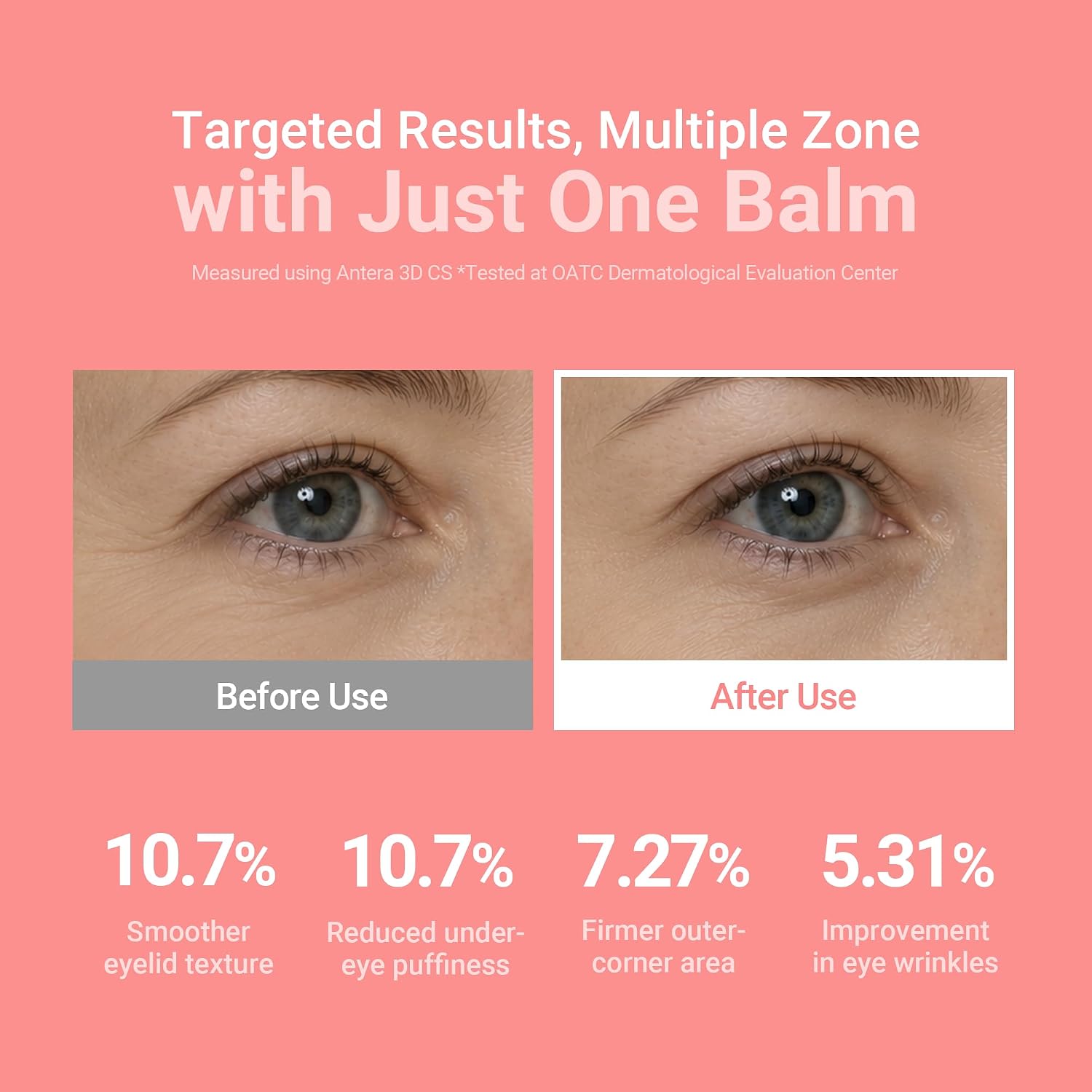 KAHI - Wrinkle Bounce Multi Balm, bálsamo hidratante todo en uno, crema para ojos, crema para el cuello, base de maquillaje y bálsamo hidratante facial en barra, edición Max Usage, 9 ml