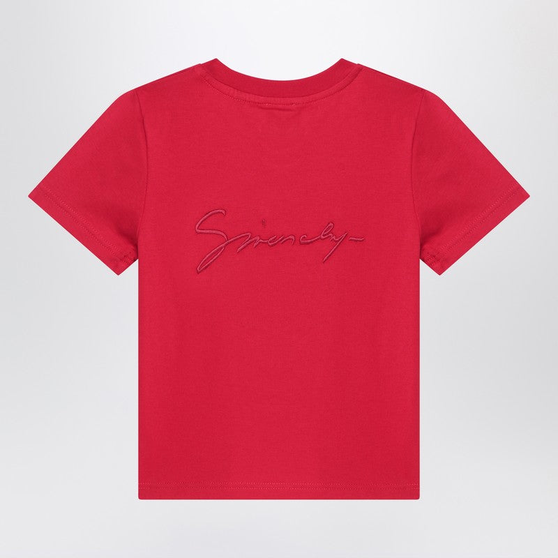 Givenchy Givenchy Bordeaux T Shirt With Embroidered Logo - Image 3