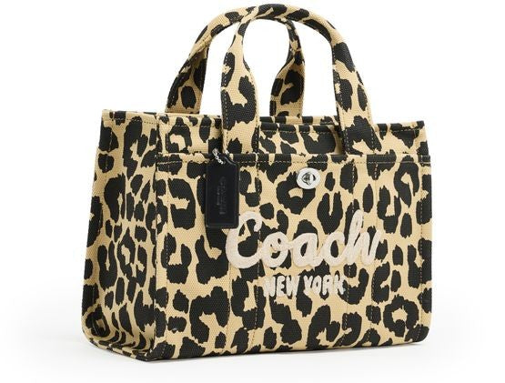 COACH Cargo 26 レオパード トートバッグ - Image 3