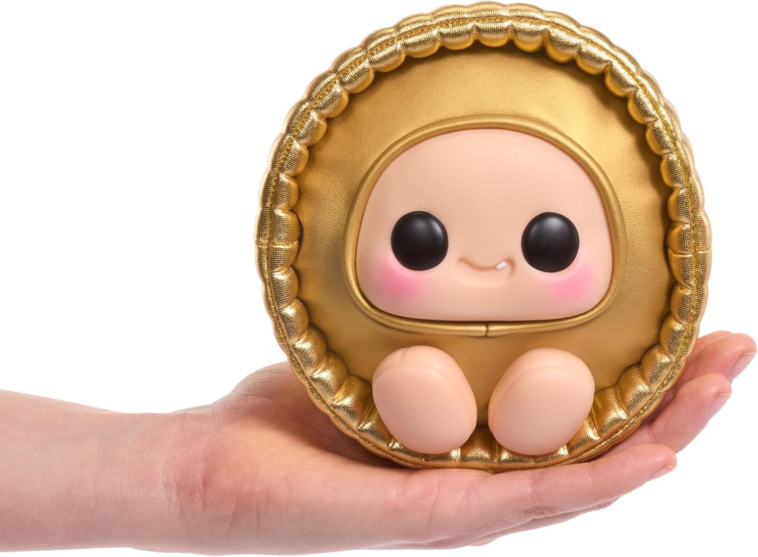 Hyojo Serie de Tazas de Mantequilla de Maní Reese's, Caja Ciega de Peluches Coleccionables, Edición Limitada, 3 para Coleccionar, Chocolate con Leche, Crema Blanca y Mantequilla de Maní Todo Dorado